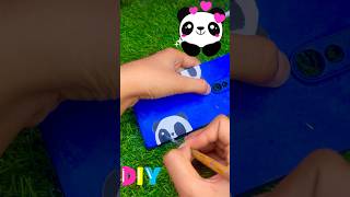 Cute panda phone case | cute diy phone case #shorts