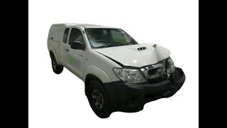 Проверка работы двигателя Toyota Hilux VII  2010г. 2.5 D 2KDFTV МКПП Англия 73E219