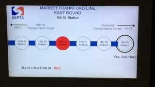 Brand New Market-Frankford Line Tracker at 5th Street Station!!