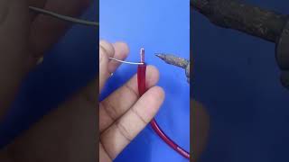 how to connect wire with fuse #electronics #soldering