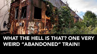 What is it?! The weirdest "Abandoned" rail car in Eastern Pennsylvania (Part 1)