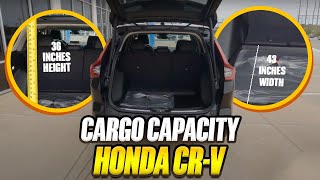 2023 Honda CR-V EX- True Cargo Capacity Given In Inches