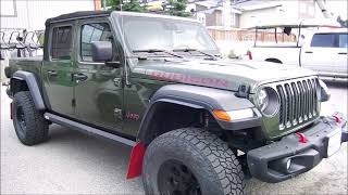 Great looking JEEP RUBICON at BIG WHITE SKI RESORT, near Kelowna, BC, Canada