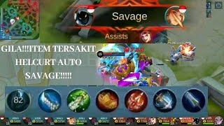 SAVAGE + MANIAC!!! ITEM TERSAKIT HELCURT 2020 MOBILE LEGEND