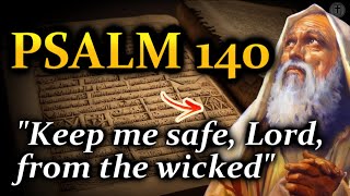 Psalm 140 - Rescue me, Lord (With Words - NIV)