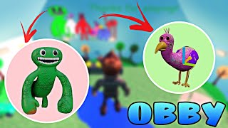 ROBLOX GARTEN OF BANBAN OBBY!  ПОБЕГ от ДЖАМБО ДЖОША в РОБЛОКС Полное Прохождение