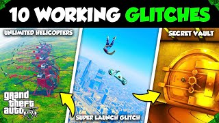 10 FUN Working GLITCHES in GTA 5 Online!