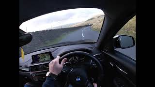 M140i POV Drive through country lanes/hill and amazing scenery