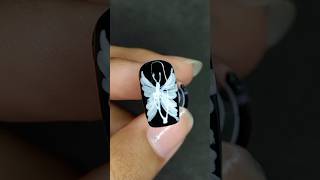 butterfly 🦋 nail art #shorts #nailart