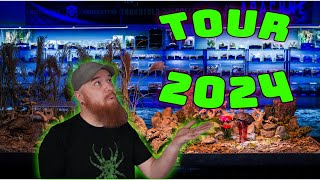 1st EVER Tarantula Video/Photo Studio! Tarantula Collective Tour 2024