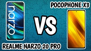 realme NARZO 20 PRO vs pocophone X3