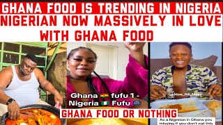 UNIQUENESS OF GHANA FOOD IS TRENDING, SEE HOW NIGERIAN ARE ADDICTED AND IN LOVE 😂😳😳