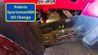 DIY Oil Oil Change On A Polaris Sportsman 500