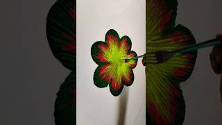 flower rangoli#beautiful #easy #flower #video #shorts