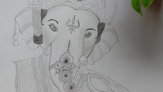 drawing of ganesh face 🙏🙏🙏💖💖👍👍#shorts #shortvideo #viralvideo