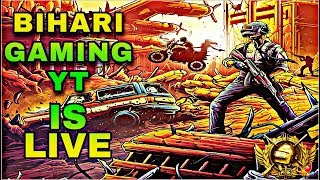 PLAY PUBG MOBILE  AFTER BAN ! NEW ERA ! BIHARI GAMING YT IS LIVE