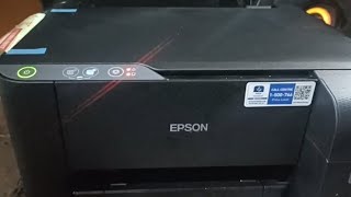 cara memperbaiki printer epson L3210 bisa print tapi tidak bisa scan dan copy , lampu nyala semua