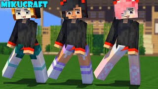 Just Dance Vampire APhmau, kim and Kawaii chan - Minecraft Animation #shorts