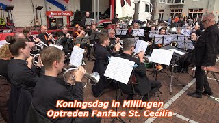 Koningsdag in Millingen - Optreden Fanfare St. Cecilia