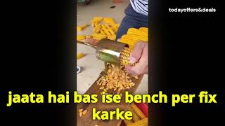 Corn Shelling Machine, Easy Corn Shelling, Time-Saving Gadget