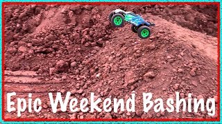 Epic Weekend Bashing - Brushless RC Cars - Traxxas E-Revo 2.0 / Stampede 4x4 / Slash 4x4