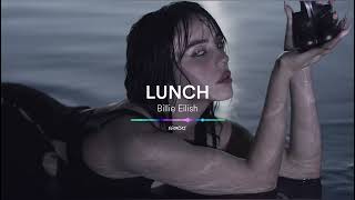 billie eilish - LUNCH (sped up + reverb) TikTok version