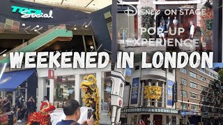 Weekend in London | Toca Social at The 02, Pop-up Disney Experience and West End Shows 🎭