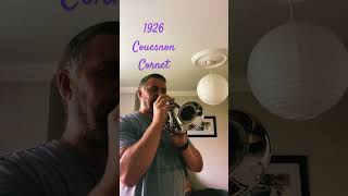 1926 Couesnon Cornet #cornet #brassband #brassplayer