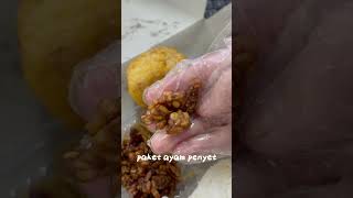 Ayam Penyet Surabaya Cimahi🐥 Lunch Ideas #ayamgoreng #lunch #bihungoreng #fried #sambel #ayampenyet