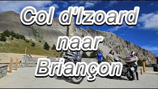 Col d'Izoard naar Briançon Honda CRF 1000 ATAS