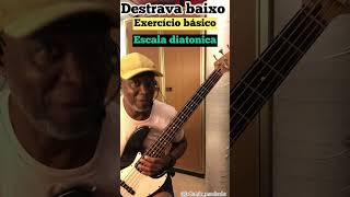 EXERCÍCIO TOP : APRENDA A ESCALA DIATONICA ✅ #powerbass #bass #baixo #baixista