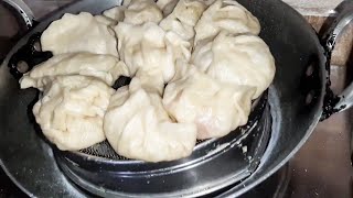 MOMOS WITHOUT STEAMER #momo #homemademomo #vegmomo