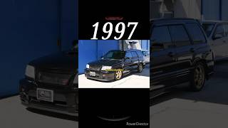 Evolution of Subaru Forester (1997-2025) #subaruforester #viralvideo