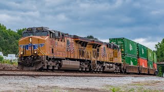 NS 23N with a pair of Union Pacific GEs Atlanta, GA