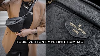 LOUIS VUITTON EMPREINTE BUMBAG | Almost 2 Year Review. Will I keep it or sell it?