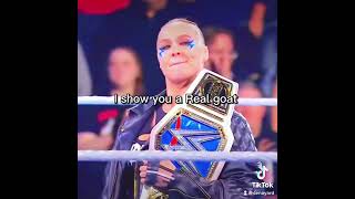 Liv Morgan is the real Goat 🐐 beat Ronda twice