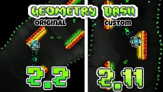 Dash but there's no 2.2 Camera Controls...    (Geometry Dash 2.2 )