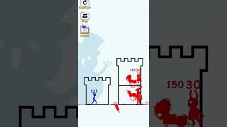 Monster Tower : Stick Hero War | Level - 38.1 | #viral #shorts #games #funny #funnyvideo