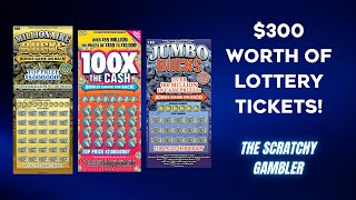 $300 Worth Of Lottery Tickets Celebrating 300 Subscribers!