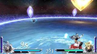 Dissidia 012 Final Fantasy Replay: Kuja Vs. Cloud Strife