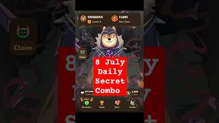 Today memefi secret combo 8 July | memefi secret tap combo level 3 #memeficoin #memefi