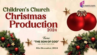 Children's Christmas Production | THE GIFT OF GOD | 01/12/2024