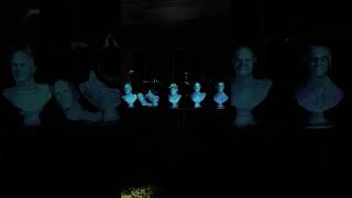 Haunted House Highlights | Boo To You #hauntedmansion #projectionmapping