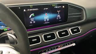 Mercedes 2021 New Features and  Options Dashboard Panel Driver’s Side Navigation GLE 53 S AMG