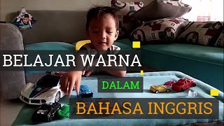 BELAJAR WARNA DALAM BAHASA INGGRIS SAMBIL MAIN MOBIL-MOBILAN | FUN KIDS LEARNING VIDEO ABOUT COLOR.