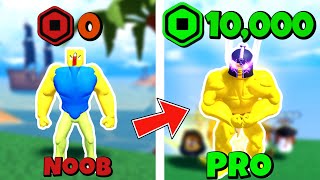 I Spent $10,000 Robux to Become the STRONGEST in Mega Simulator 2 Roblox!