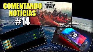 COMENTANDO NOTÍCIAS #14 - MAIS DEMISSÕES EM MASSA, HELLDIVERS 2 FALSO, WARZONE MOBILE E MAIS!