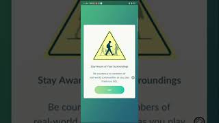 How to play POKEMON GO in landscape mode