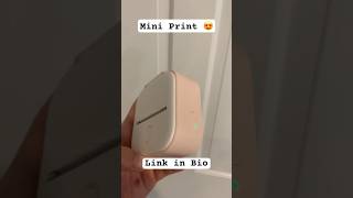 Print on the go. Link in Bio #miniprinter #business #viral #tiktokmademebuyit #shorts