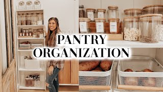 PANTRY ORGANIZATION IDEAS 2023 | SPRING CLEANING & ORGANIZATION